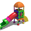 Детская горка, модель 2