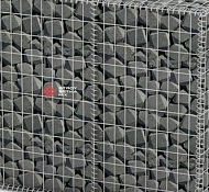 Оцинкованная сетка Габион 40x40 Ø 2,4 - 2,5 Фото #7911089