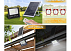 Светодиодный прожектор на солнечных батареях с датчиком движения RKU LED SOLAR PANEL 100W 10V/35W 2300LM 6500K 240-035024