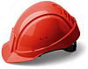 Защитная каска, красная