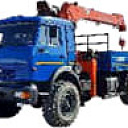 Бортовая автоплатформа с краном манипулятором КАМАЗ 43118-1098-10 6х6,  грузоподъёмность 6,6 т