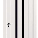Межкомнатные двери, модель: STYLE 1, цвет: Эмаль белая
