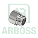 Гайка удлинительная 1.5 см 1/2-3/4 (латунь)