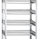 Стеллаж для сушки тарелок Abat ССТ-4-2 (400х1000 мм)