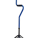 Трость четырехногая с двумя захватами