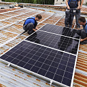 Монтаж, пусконаладка солнечных панелей