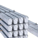 Высококачественные бетонные столбы и колонны: 26 см × 19 см, длина 9,5 и 11 метров