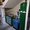 Винтовой воздушный компрессор инвертор 75кв