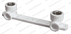 Комплект настенный для смесителя 25х1/2" в. р. (12/3) (Valfex)