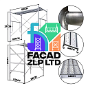 Леса строительные, оцинкованные, анти коррозия, Китай