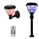 Светильник садово-парковый на солнечной батарее WL-EK603 3W Black SOLAR 3000K/4000K/6500K RGB (TEKLED) 252-03307