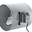 Запорный клапан для воздуховодов BYH