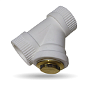 Фильтр сетчатый, пластик Dn-32