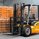 Электрический вилочный погрузчик (Кара, Kara, Auto kara) Hangcha 2т