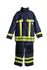 Боевая одежда пожарных "Боевка" с отражателями и защитой плеч