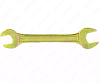 Ключ рожковый, 19 х 22 мм, желтый цинк