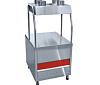 Прилавок для столовых приборов ПСП-70КМ (630 мм, нерж. стаканы) 