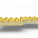 Кровельные сэндвич-панели из пенопласта 75 мм