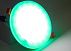Светильник круглый LED PANEL (AKRIL) dual color 10+4 W белый + зеленый