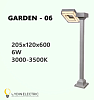 “GARDEN-06” 6Вт IP65 Садово-парковый светодиод. Свет-к OYDIN ELECTRIC