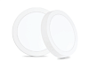 Светодиодный накладной светильник круглый  UltraFlat ДПО1610 6W-6000K-Wh ELT