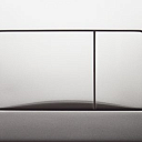 Кнопка смыва ACTIVE шлифованный хром