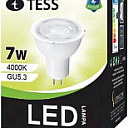 Лампа светодиодная PR T-MR16 7Вт 4000K "TESS" лимонный свет
