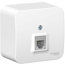 Розетка Schneider OPEN Blanca (белый) ROZ PHONE