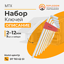 Набор Ключей MTX (123019)