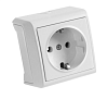 Розетка одинарная Viko Vera С/З (накладная) 379-36035