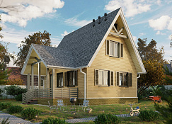 Сайдинг LUX под дерево, Корабельный брус, зрелый каштан Фото #7814901