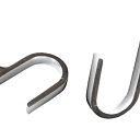 S образный крючок для мебельной трубы