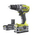 Аккумуляторный шуруповерт Ryobi R18DD3-252S