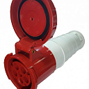 Розетка электрическая EL235 3P+N+E 63A,IP67 "ELBURG"