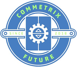 Логотип COMMETRIX ELEVATOR -Лифтовая компания