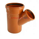 Тройник 45° 50-50