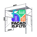 Леса строительные из высококачественной оцинкованной стали 2.5 мм