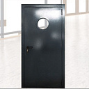 Техническая дверь с иллюминатором