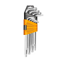 Набор ключей Torx INGCO INDUSTRIAL HHK13091