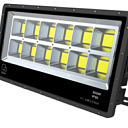 Прожектор светодиодный  VULCAN-500-COB-6000-Black ELT    (50000lm)