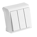 Выключатель Viko Vera 3-клавишный 379-36022