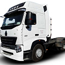 Тягач Howo-A7 6x4 CNG газовый на метане (2 моста, рессора)