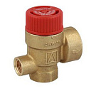 Клапан предохранительный угловой MS 2,5 бара 1/2" арт. 42512 AFRISO