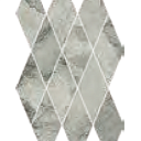 Декор из керамогранита Шарм Экстра Силвер Мозаика Даймонд