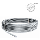 Круг стальной оцинкованный 10 мм бухта