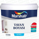 Водоэмульсионная потолочная краска MARSHALL TAVAN BOYASI 6 L