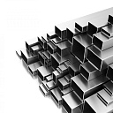 Металлический профиль 50х30х1,7