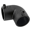 Электросварной  отвод 90° 40V-PE100 SDR11 PN16 HDPE