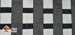 Вибропрессованная тротуарная брусчатка квадратная мрамор крошка «Промывка» Фото #3286755