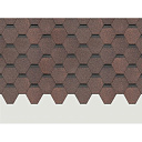 Гибкая черепица Деке Standard Сота - коричневый